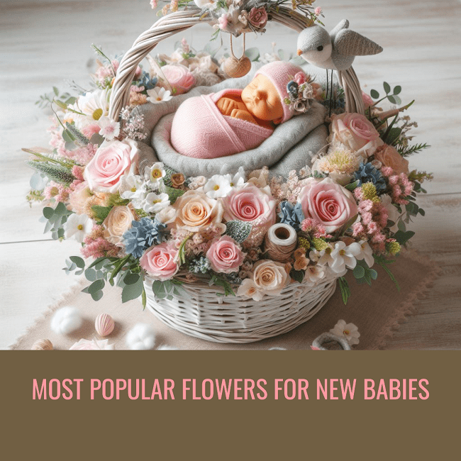 Best Flowers for a New Baby